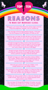 Top Ten Reasons To Make Gay Marriage Il photo