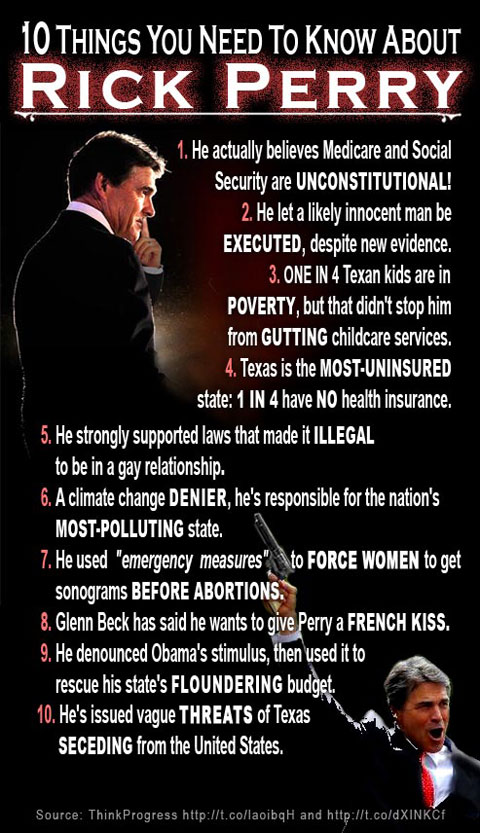 10 Things You Need To Know About Rick Perry