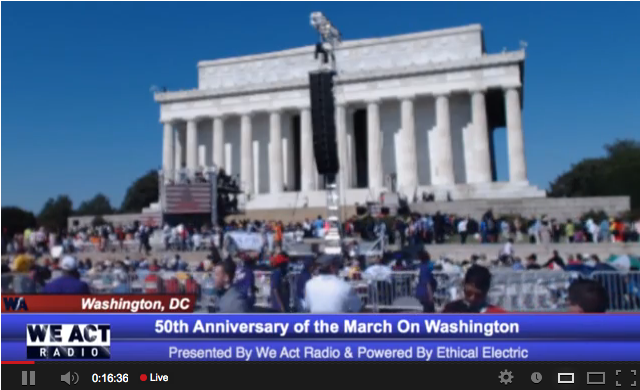 March on Washington live stream