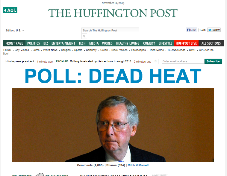 HuffPo Screen Shot McConnell Poll