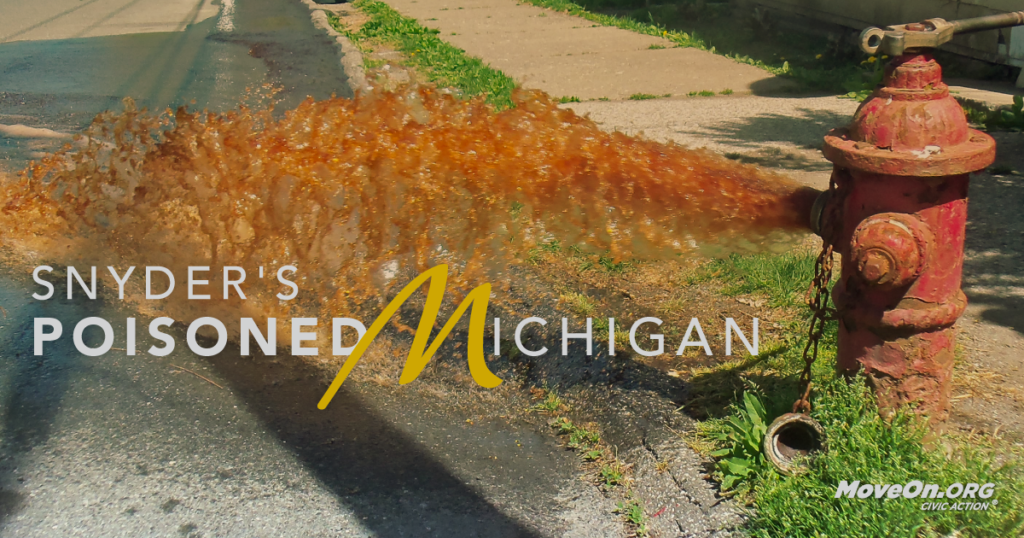 20160216_MoveOn_FlintMichiganWater_Hydrant