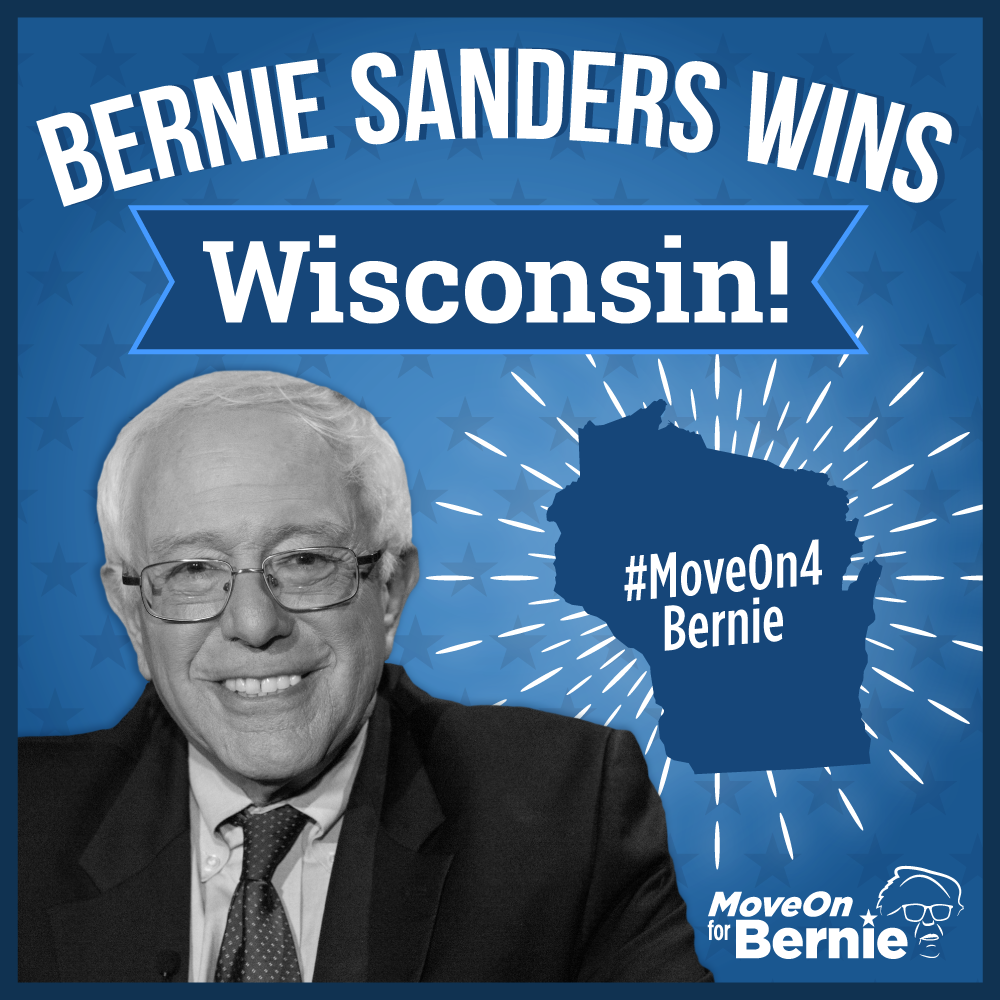 Statement on Bernie Sanders' Win in Wisconsin