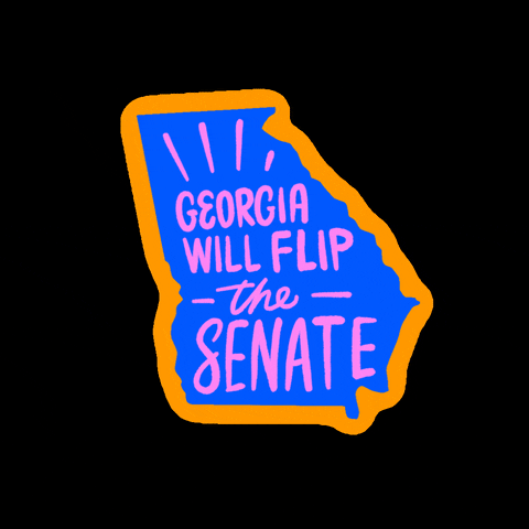 All we do is Win - Georgia will flip the senate - GIF
